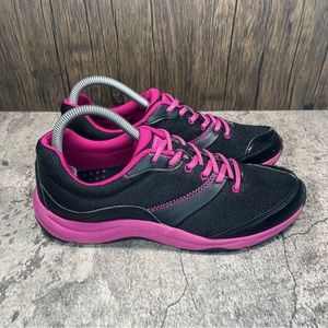 Vionic Kona Womens Sneakers Black/Pink Size 9